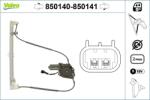 VALEO Mecanism actionare geam VALEO 850140 (850140)