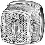 HELLA Dispersor, lampa spate HELLA 9EL 117 334-001 (9EL 117 334-001)