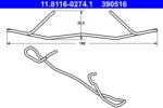 ATE Arc, etrier frana ATE 11.8116-0274.1 (11.8116-0274.1)