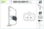VALEO Mecanism actionare geam VALEO 850130 (850130)