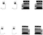 TEXTAR Set accesorii, placute frana TEXTAR 82054200 (82054200)
