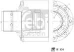 Febi Bilstein Butuc roata FEBI BILSTEIN 181356 (181356)