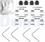 DELPHI Set accesorii, placute frana DELPHI LX0827 (LX0827)