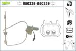 VALEO Mecanism actionare geam VALEO 850338 (850338)