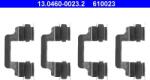 ATE Set accesorii, placute frana ATE 13.0460-0023.2 (13.0460-0023.2)