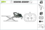VALEO Mecanism actionare geam VALEO 850090 (850090)