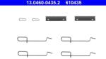 ATE Set accesorii, placute frana ATE 13.0460-0435.2 (13.0460-0435.2)