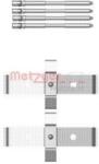METZGER Set accesorii, placute frana METZGER 109-1694 (109-1694)