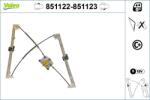 VALEO Mecanism actionare geam VALEO 851122 (851122)