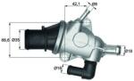 MAHLE Termostat, lichid racire MAHLE TI 125 88 (TI 125 88)