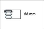 KYB Capac protectie/Burduf, amortizor KYB 940007 (940007)