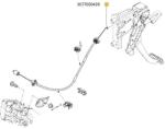 Original Renault Cablu ambreiaj ORIGINAL RENAULT 307705043R (307705043R)