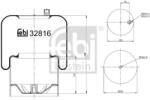 Febi Bilstein Burduf, suspensie pneumatica FEBI BILSTEIN 32816 (32816)