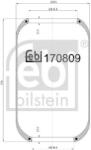 Febi Bilstein Burduf, suspensie pneumatica FEBI BILSTEIN 170809 (170809)