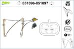 VALEO Mecanism actionare geam VALEO 851096 (851096)