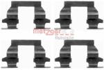 METZGER Set accesorii, placute frana METZGER 109-1625 (109-1625)