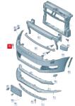 Original Vw Group Capac carlig remorcare ORIGINAL VW GROUP 6R0 807 241A GRU (6R0 807 241A GRU)