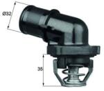 MAHLE Termostat, lichid racire MAHLE TI 181 89 (TI 181 89)