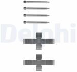 DELPHI Set accesorii, placute frana DELPHI LX0047 (LX0047)