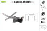 VALEO Mecanism actionare geam VALEO 850308 (850308)