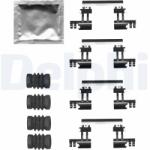 DELPHI Set accesorii, placute frana DELPHI LX0679 (LX0679)