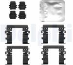DELPHI Set accesorii, placute frana DELPHI LX0833 (LX0833)