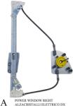VALEO Mecanism actionare geam VALEO 852515 (852515)