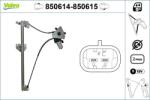 VALEO Mecanism actionare geam VALEO 850614 (850614)