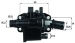 MAHLE Termostat, lichid racire MAHLE TH 42 83 (TH 42 83)
