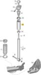 Original Vw Group Tub protectie praf, amortizor spate ORIGINAL VW GROUP 1J0513425 (1J0513425)