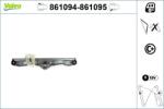 VALEO Mecanism actionare geam VALEO 861094 (861094)