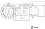 Febi Bilstein Butuc roata FEBI BILSTEIN 180509 (180509)