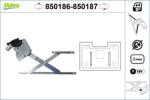 VALEO Mecanism actionare geam VALEO 850186 (850186)