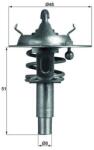 MAHLE Termostat, lichid racire MAHLE TX 106 90D (TX 106 90D)