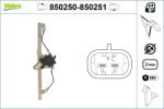VALEO Mecanism actionare geam VALEO 850250 (850250) - fixbox