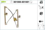 VALEO Mecanism actionare geam VALEO 851000 (851000)