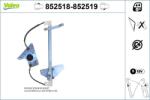 VALEO Mecanism actionare geam VALEO 852518 (852518)