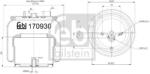 Febi Bilstein Burduf, suspensie pneumatica FEBI BILSTEIN 170930 (170930)
