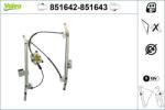 VALEO Mecanism actionare geam VALEO 851642 (851642)