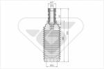Hutchinson Kit protectie praf, amortizor Hutchinson KP009 (KP009)