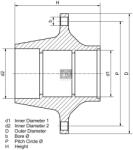 DT Spare Parts Butuc roata DT Spare Parts 10.30419 (10.30419)