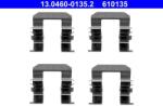 ATE Set accesorii, placute frana ATE 13.0460-0135.2 (13.0460-0135.2)