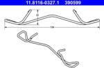 ATE Arc, etrier frana ATE 11.8116-0327.1 (11.8116-0327.1)