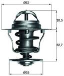 MAHLE Termostat, lichid racire MAHLE TX 12 88D (TX 12 88D)