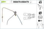VALEO Mecanism actionare geam VALEO 850478 (850478)