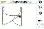 VALEO Mecanism actionare geam VALEO 851136 (851136) - fixbox