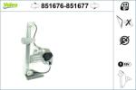VALEO Mecanism actionare geam VALEO 851676 (851676)
