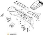 Original Renault Amortizor soc, bara protectie ORIGINAL RENAULT 8200735455 (8200735455)