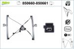 VALEO Mecanism actionare geam VALEO 850660 (850660)