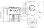 Febi Bilstein Burduf, suspensie pneumatica FEBI BILSTEIN 170804 (170804)
